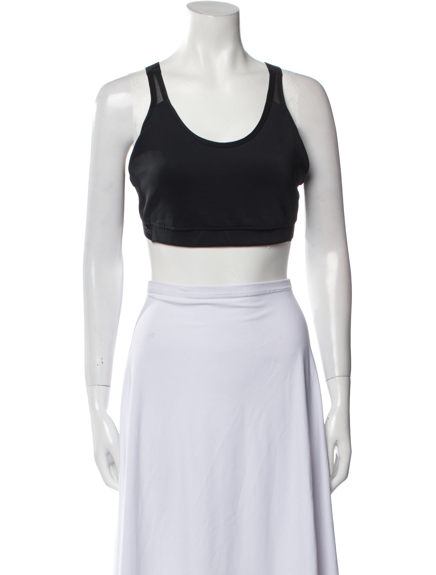 Stella McCartney for adidas Scoop Neck Sleeveless Crop Top