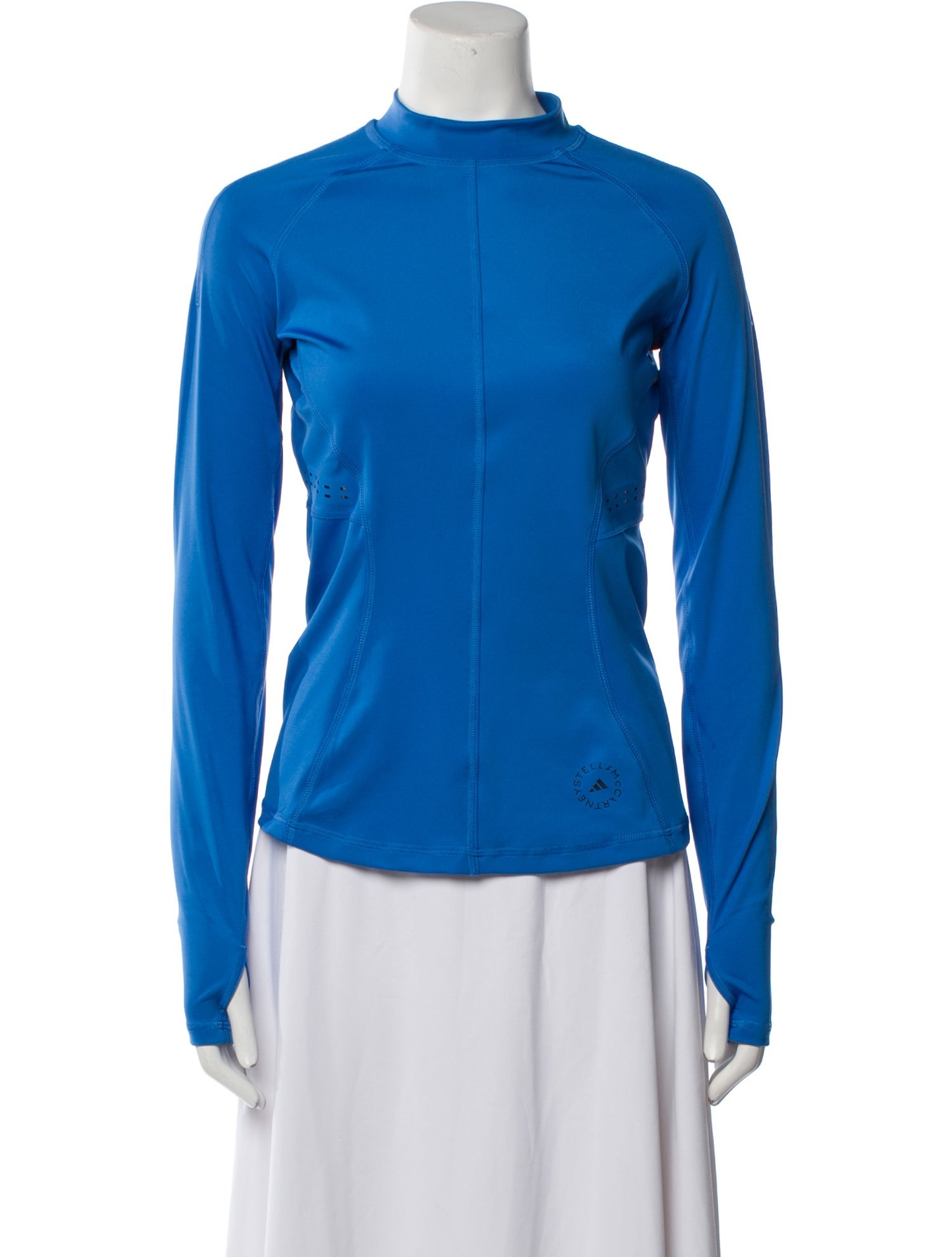 Stella McCartney for adidas Mock Neck Long Sleeve Top