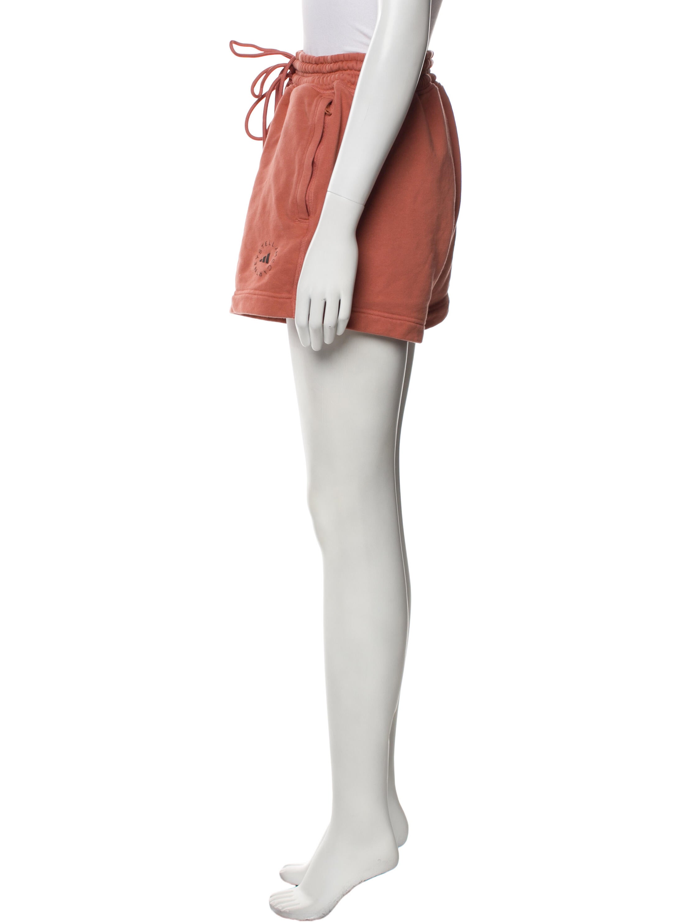 Stella McCartney for adidas Faux Leather Mini Shorts