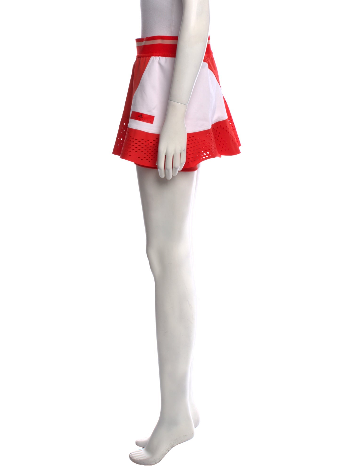 Stella McCartney for adidas Eyelet Trim Mini Skirt