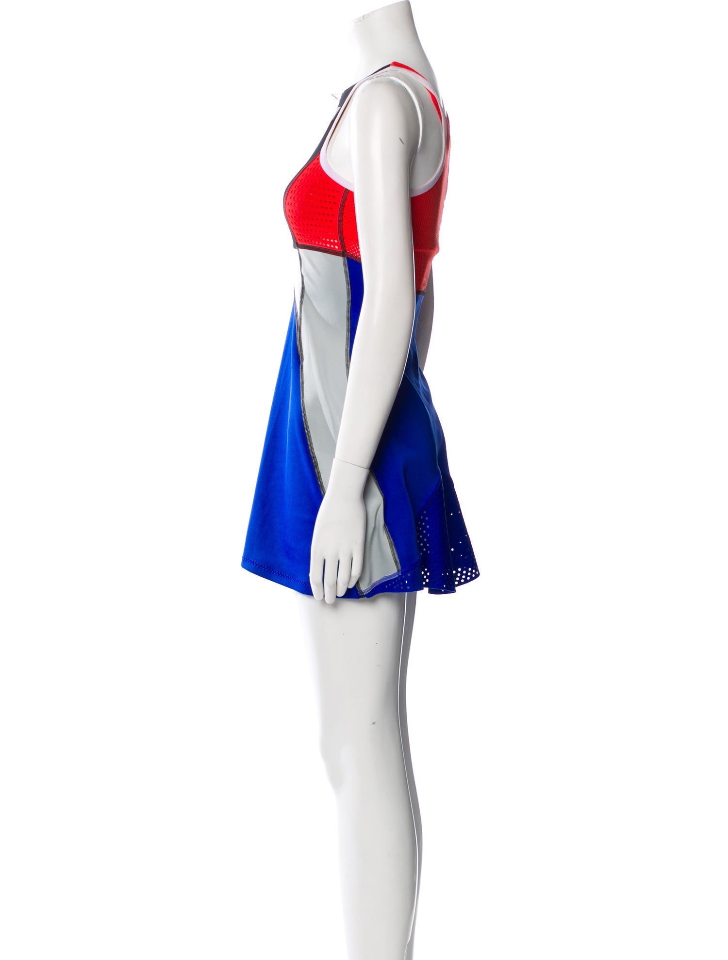 Stella McCartney for adidas Colorblock Pattern Mini Dress