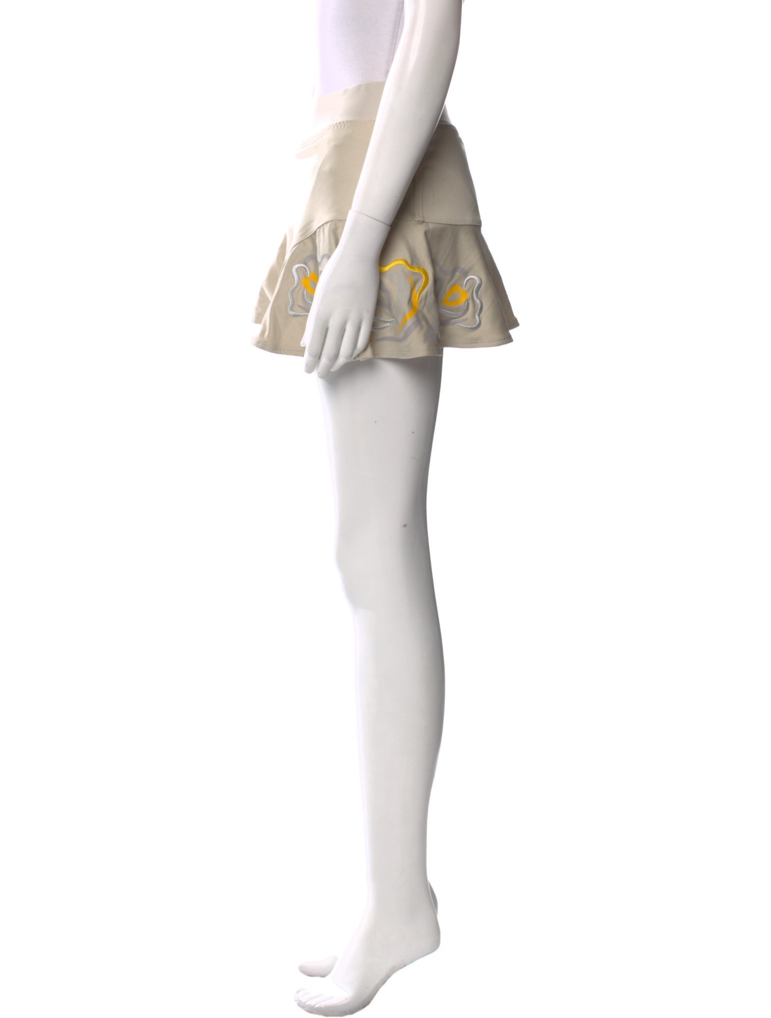 Stella McCartney for adidas Whipstitch Trim Mini Skirt