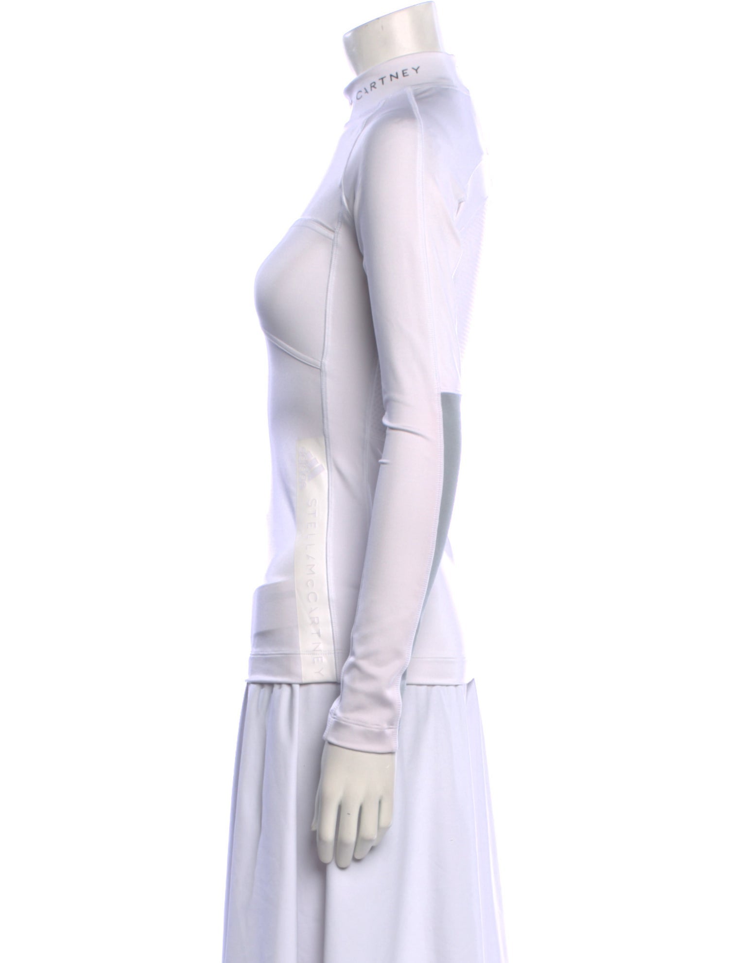 Stella McCartney for adidas Mock Neck Long Sleeve Top