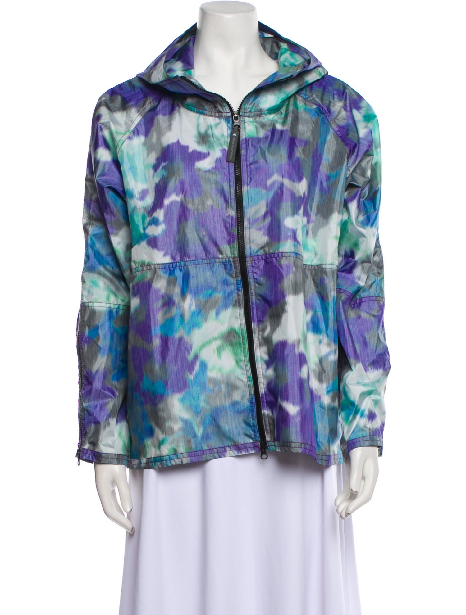 Stella McCartney for adidas Tie-Dye Print Coat