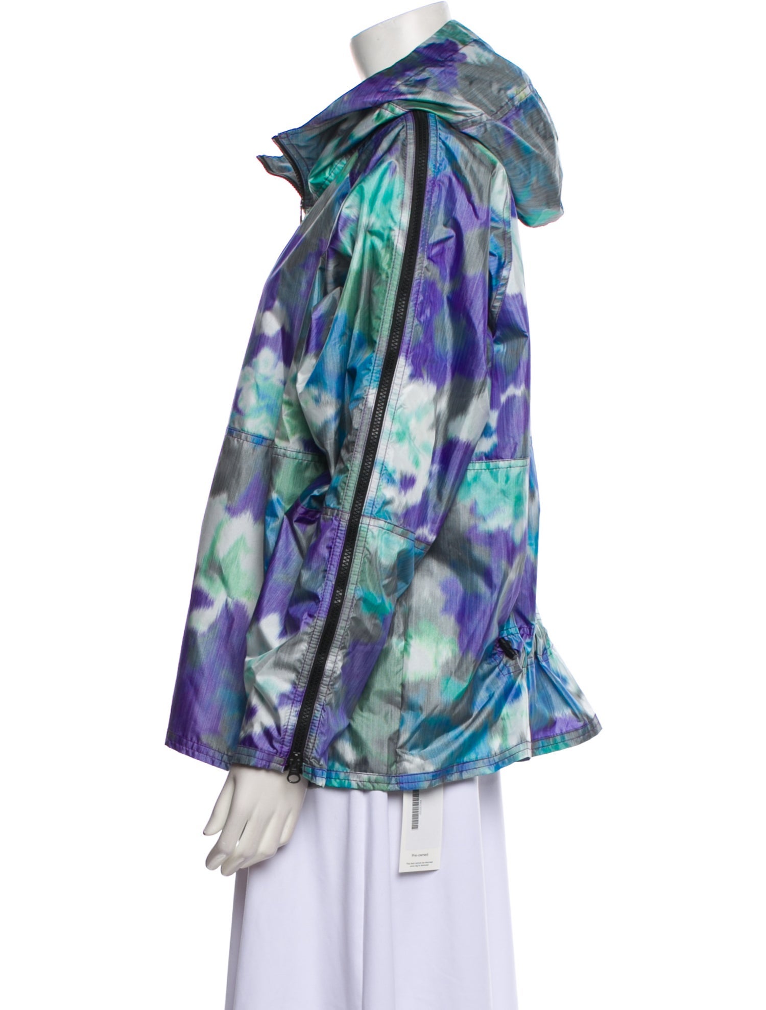 Stella McCartney for adidas Tie-Dye Print Coat