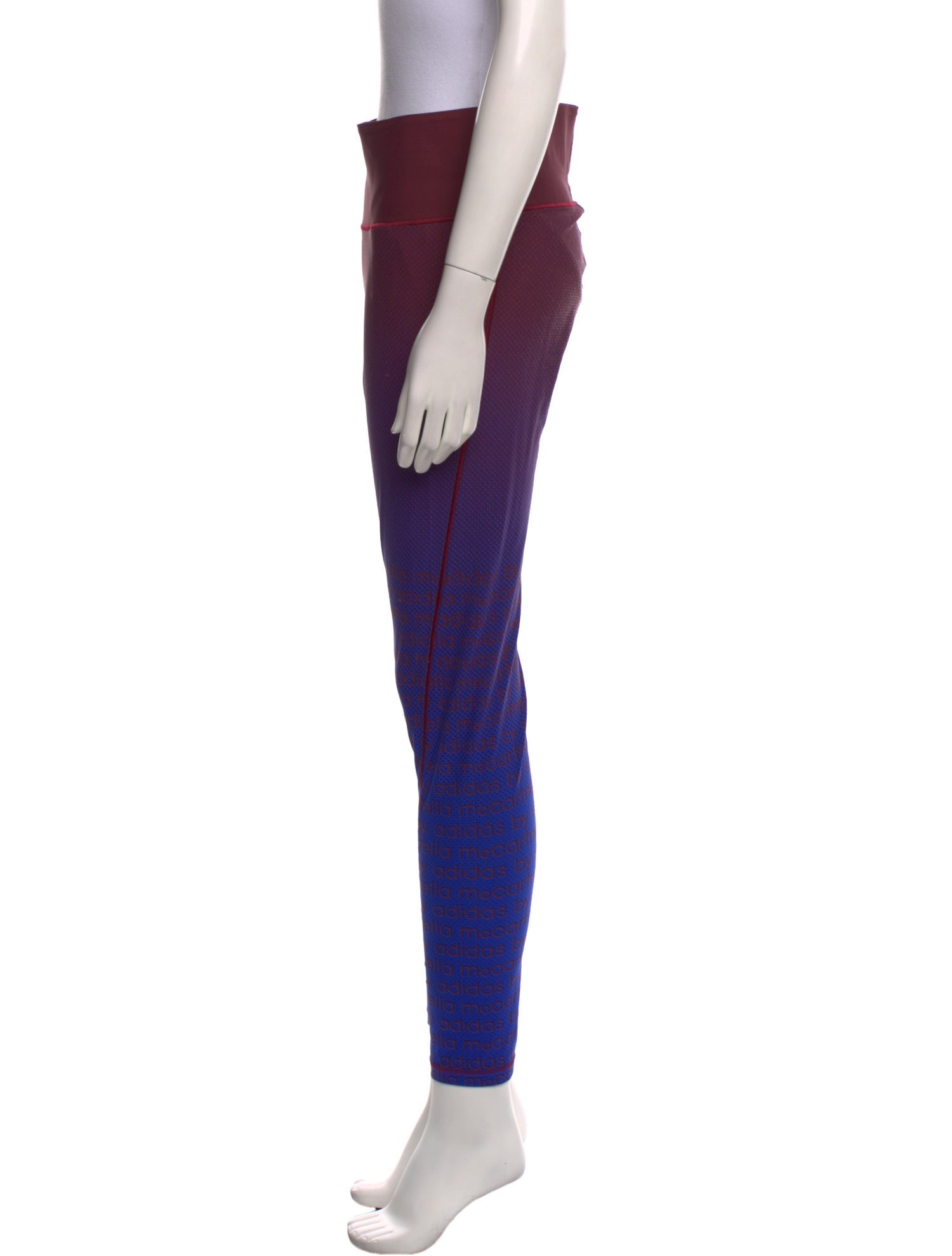 Stella McCartney for adidas Colorblock Pattern Skinny Leg Pants