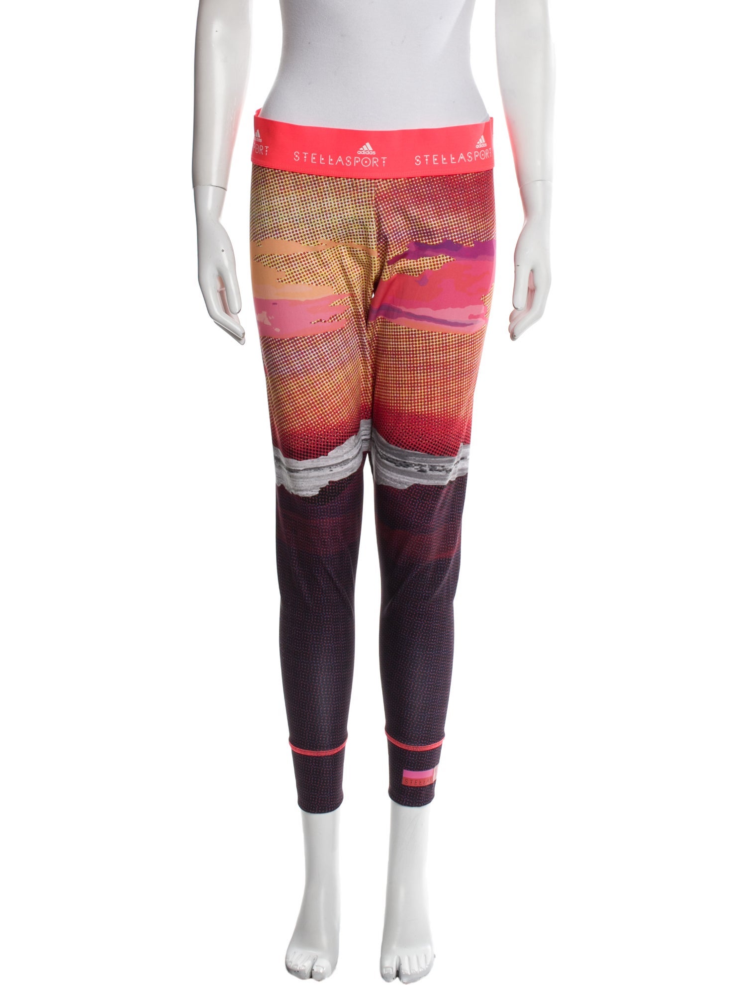 Stella McCartney for adidas Printed Skinny Leg Pants