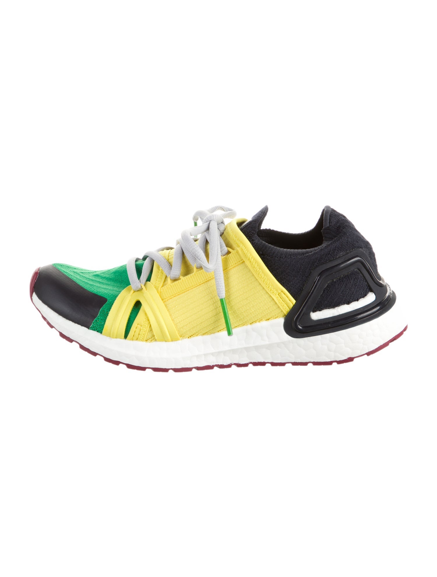 Stella McCartney for adidas Colorblock Pattern Athletic Sneakers w/ Tags