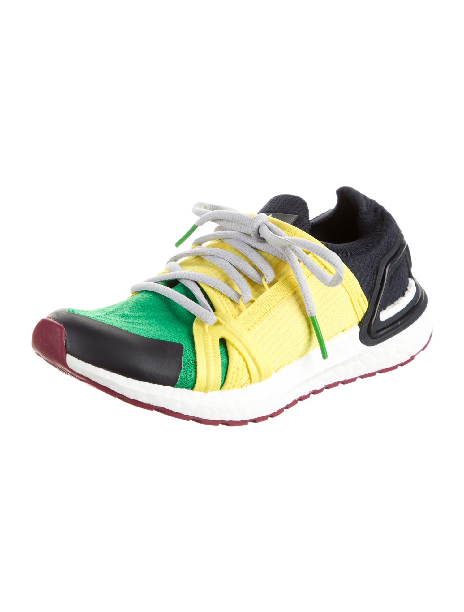 Stella McCartney for adidas Colorblock Pattern Athletic Sneakers w/ Tags