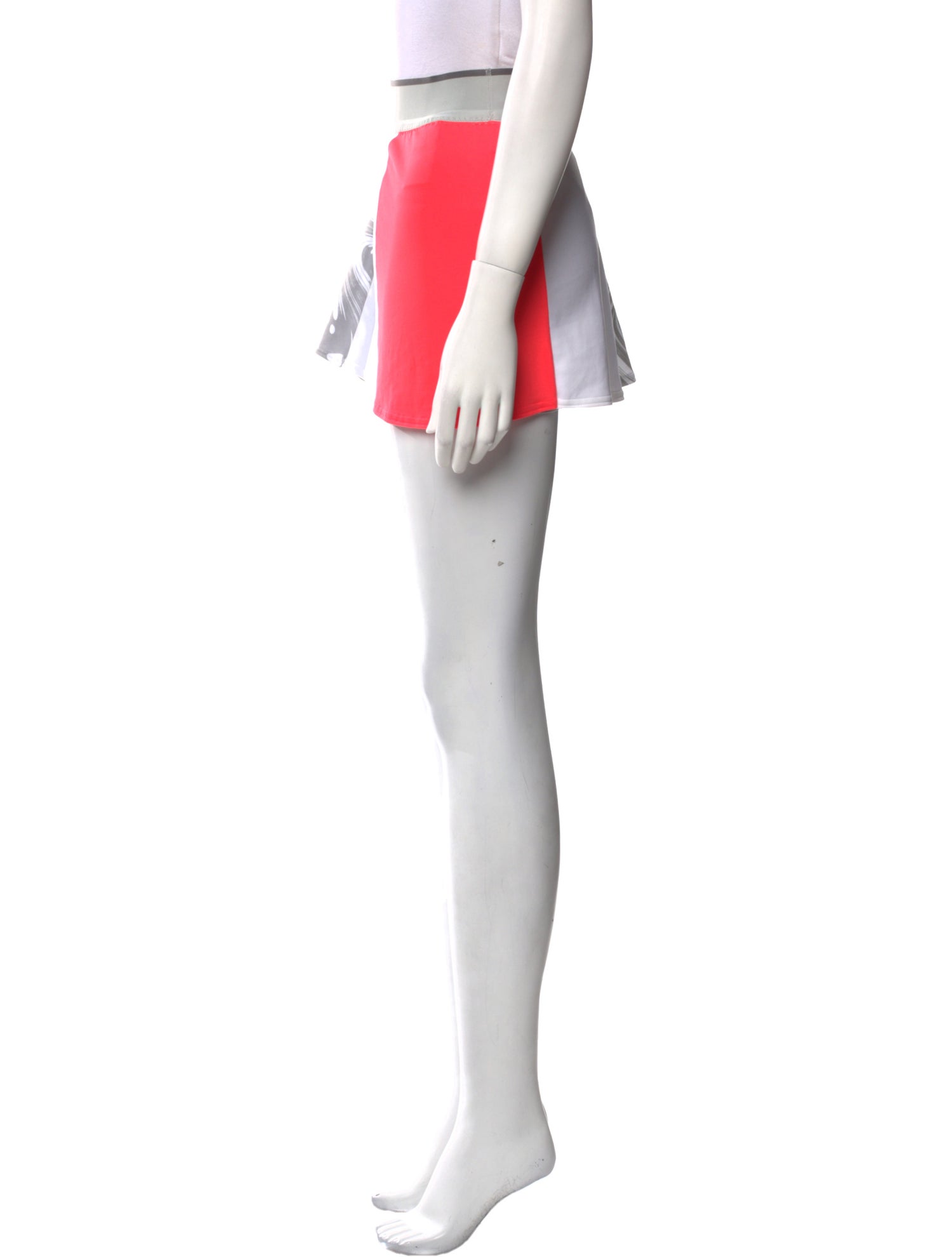 Stella McCartney for adidas Colorblock Pattern Mini Shorts