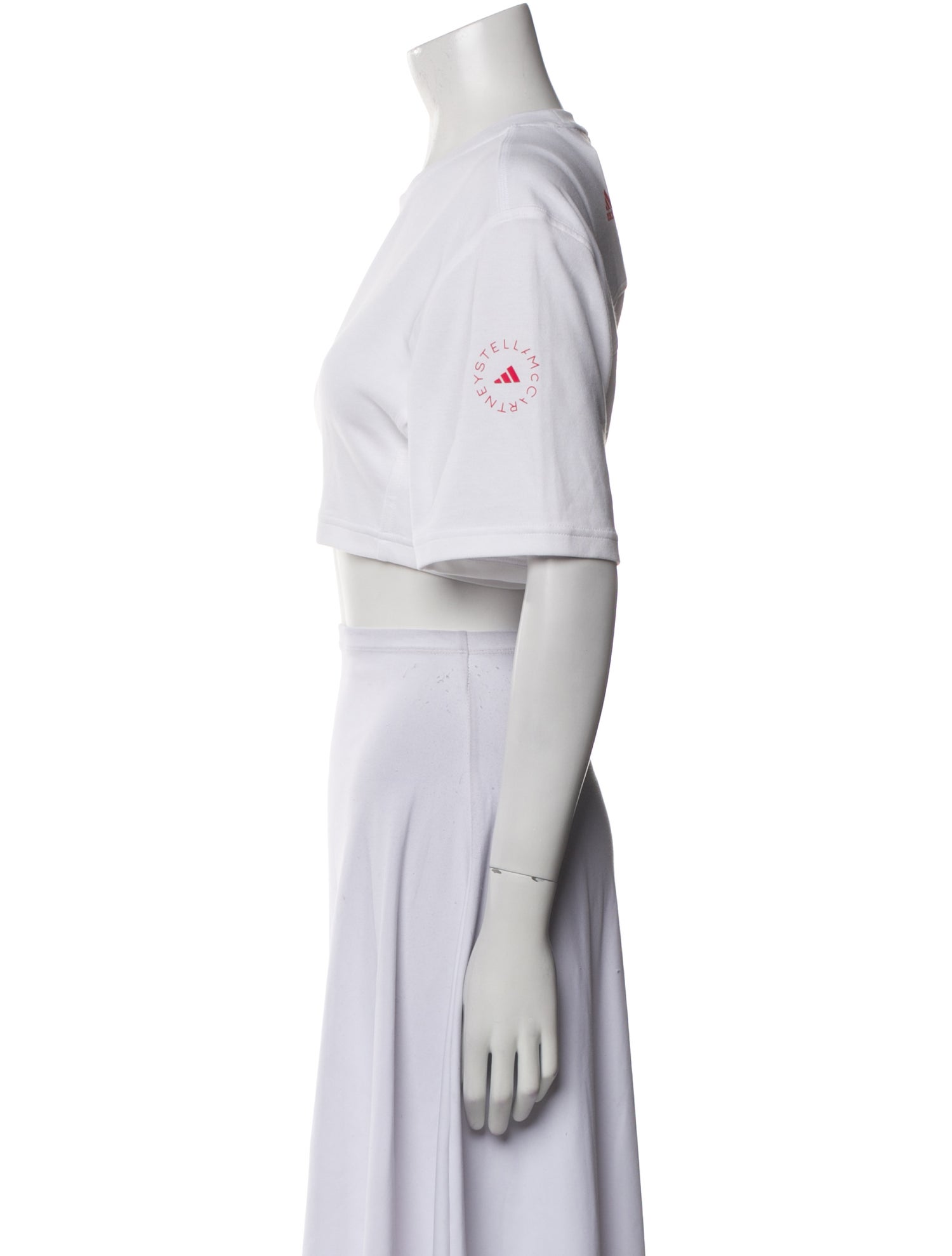 Stella McCartney for adidas Crew Neck Short Sleeve Crop Top w/ Tags