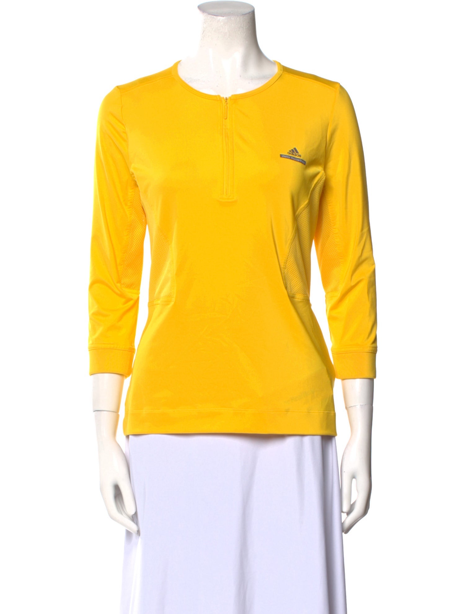 Stella McCartney for adidas Crew Neck Three-Quarter Sleeve Top