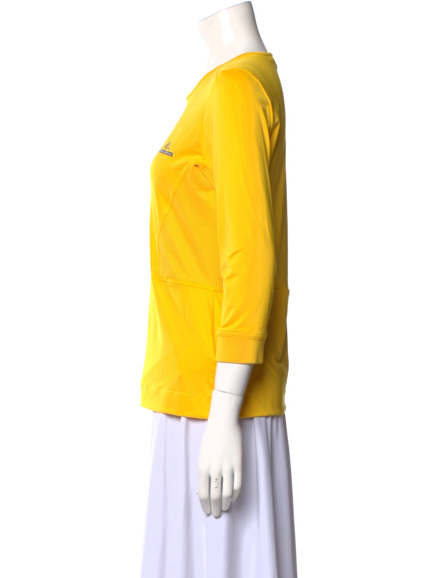 Stella McCartney for adidas Crew Neck Three-Quarter Sleeve Top