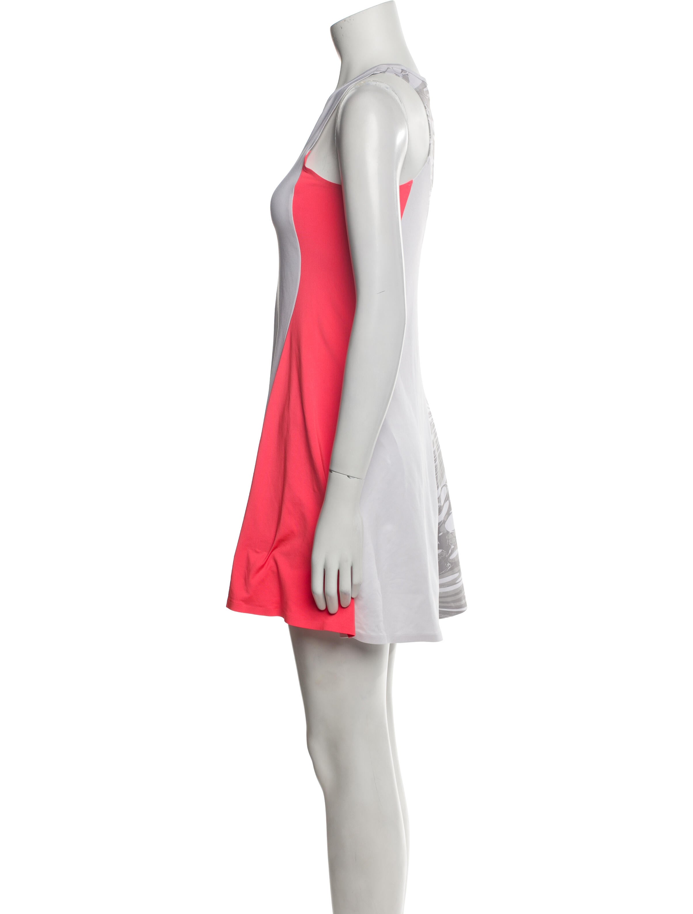 Stella McCartney for adidas Colorblock Pattern Mini Dress