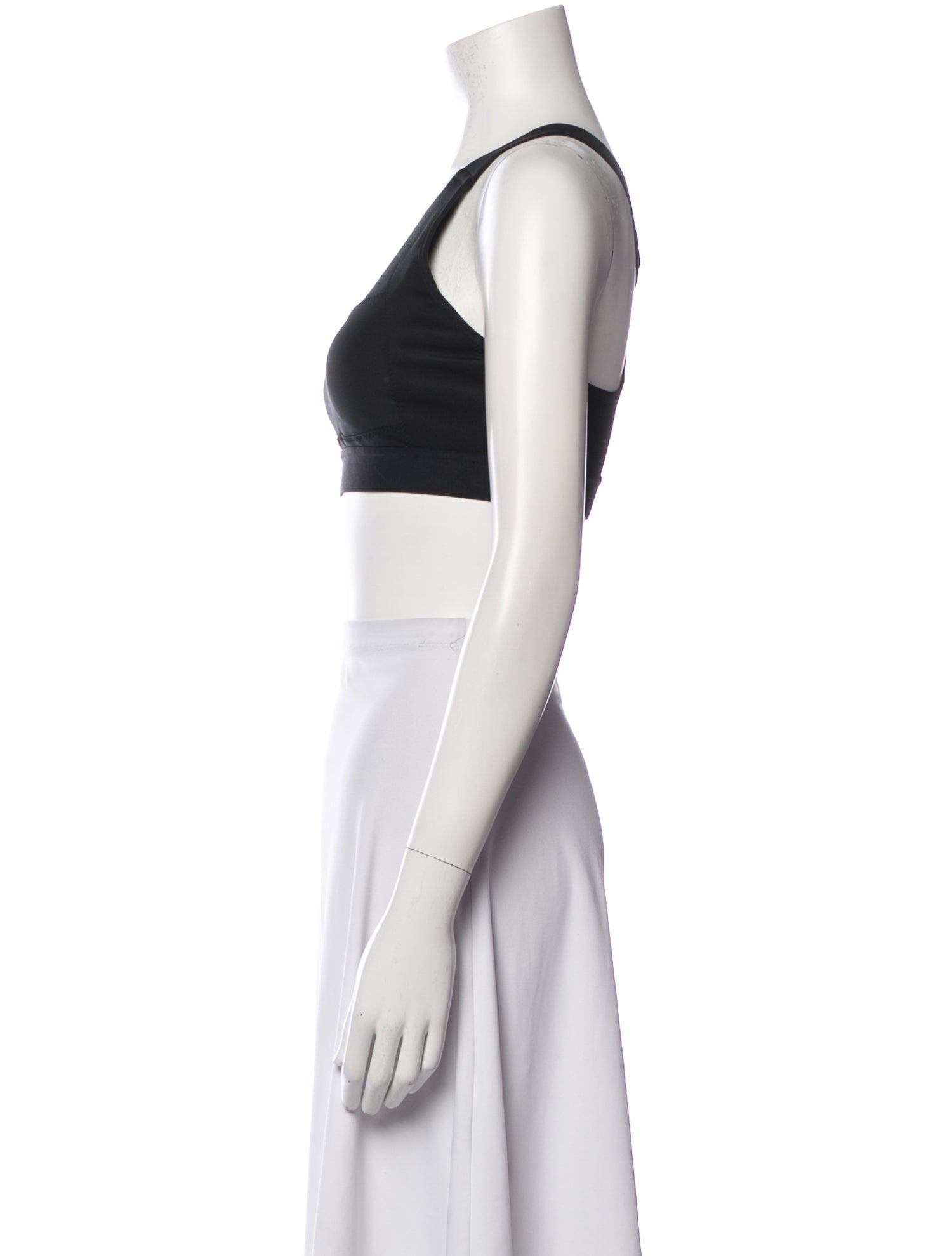 Stella McCartney for adidas Scoop Neck Sleeveless Crop Top