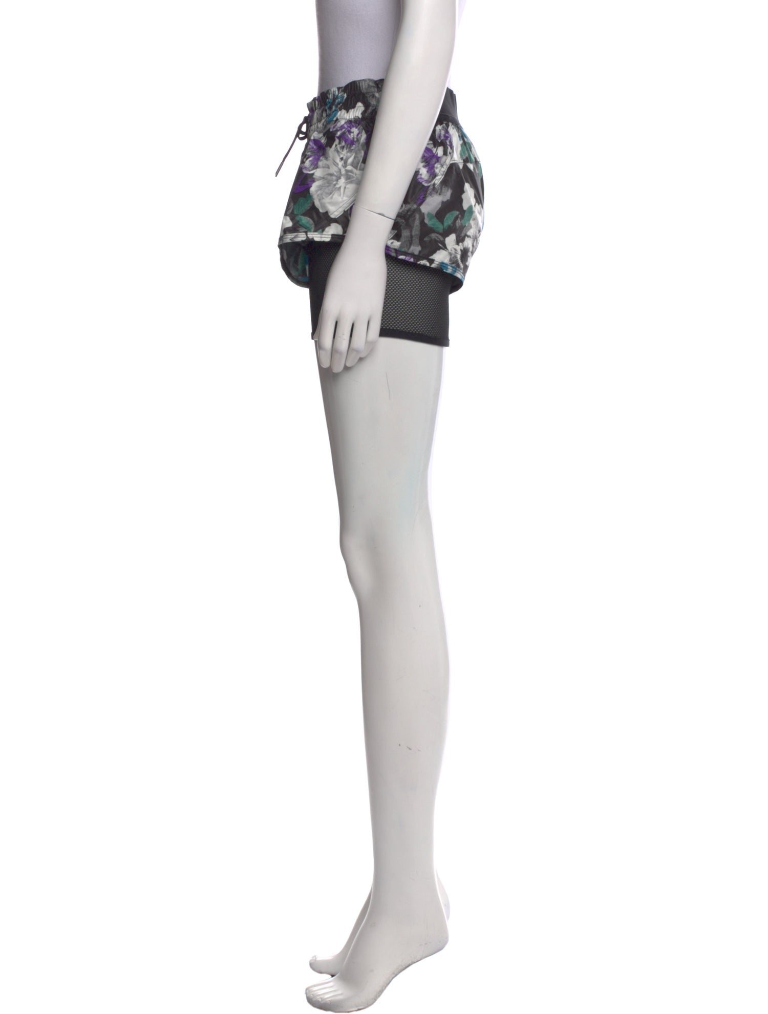 Stella McCartney for adidas Floral Print Mini Shorts