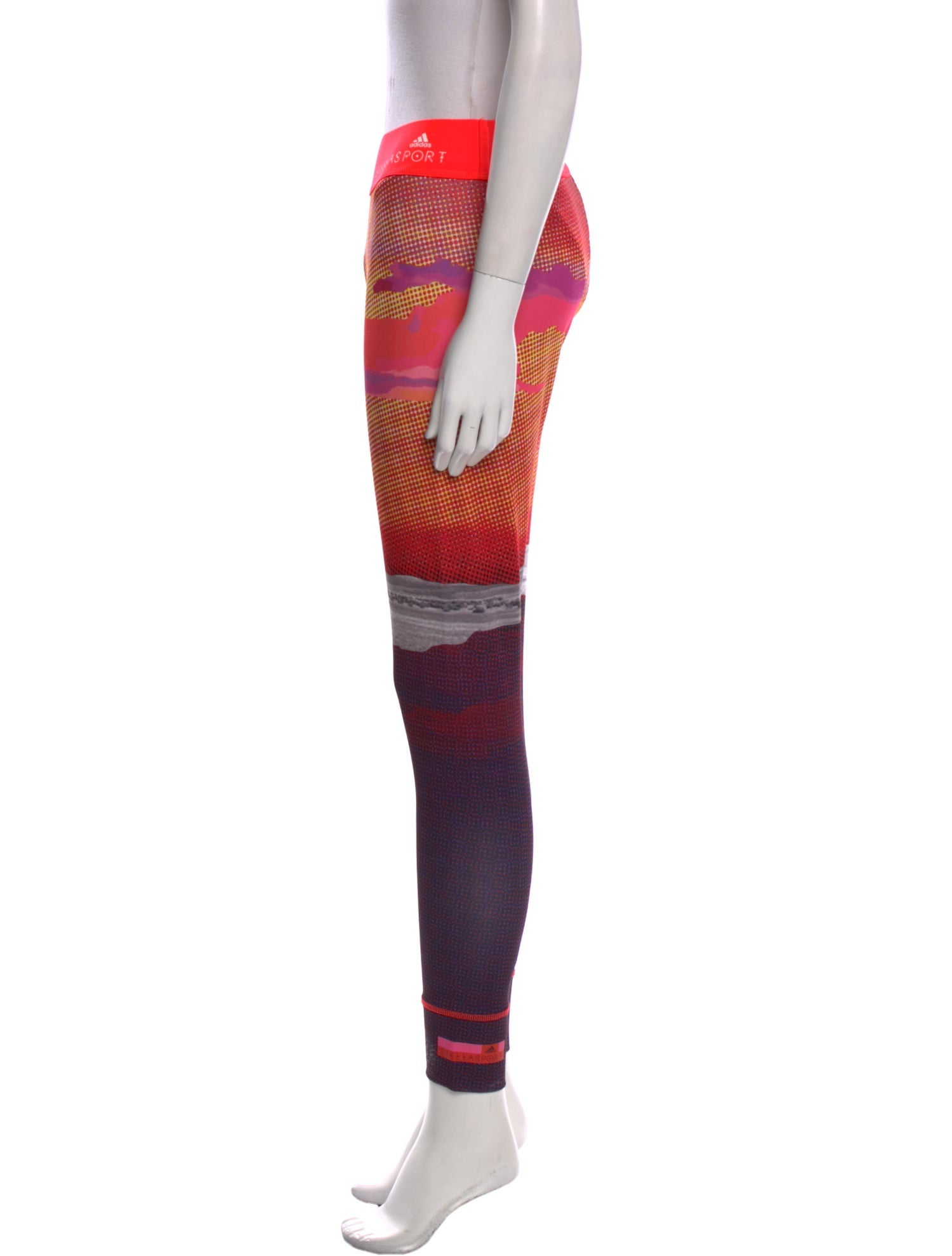 Stella McCartney for adidas Patterned Skinny Leg Pants