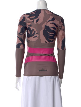 Stella McCartney for adidas Printed Bateau Neckline Sweatshirt