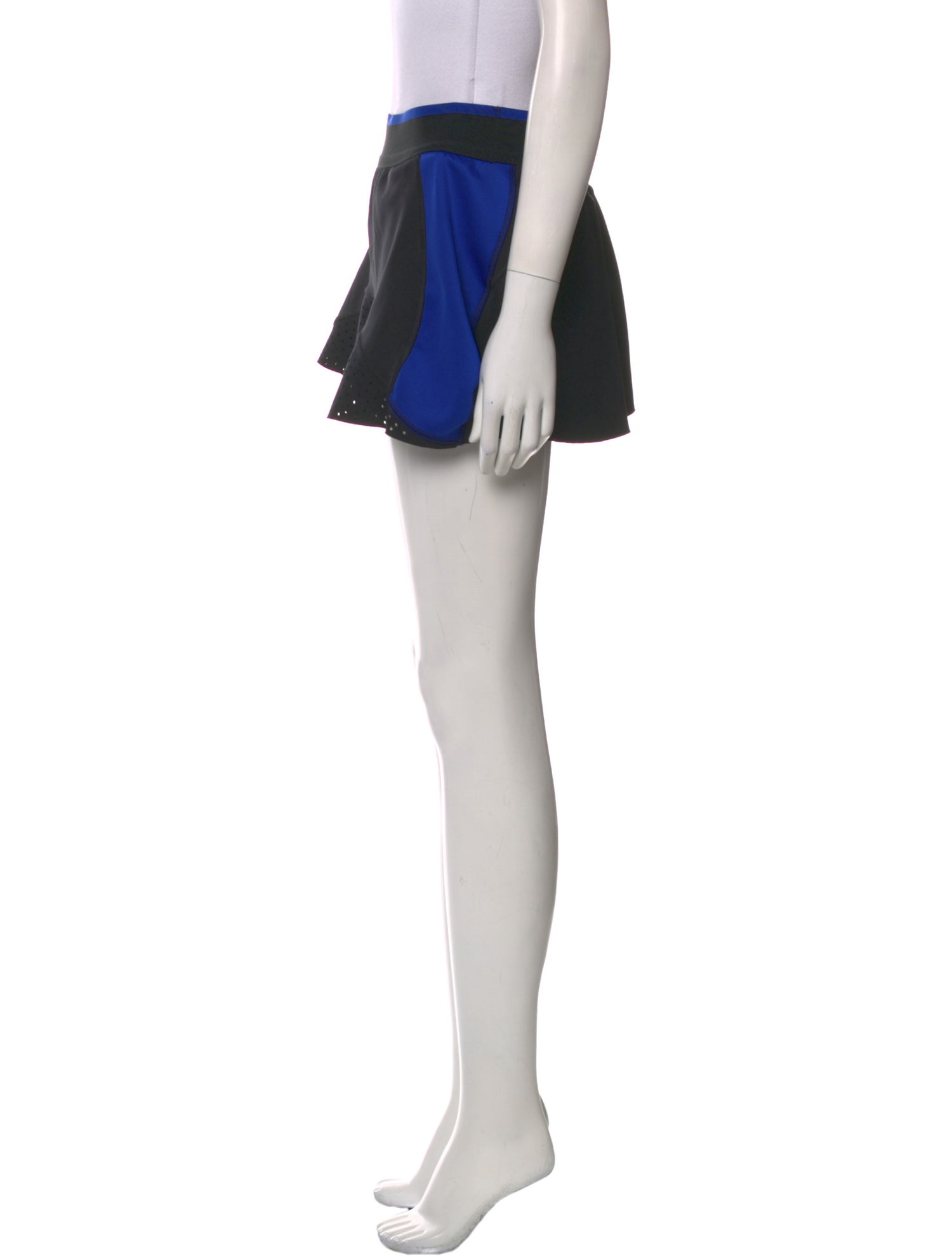 Stella McCartney for adidas Colorblock Pattern Mini Shorts