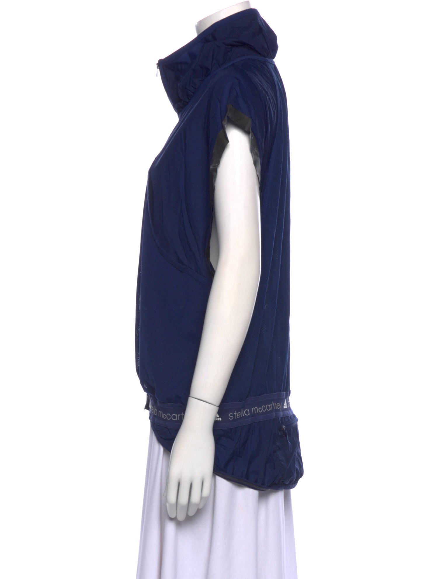 Stella McCartney for adidas Mock Neck Short Sleeve Sweatshirt