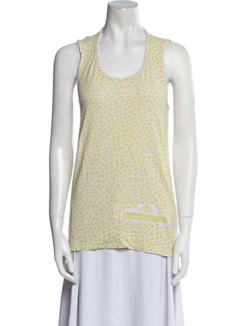 Stella McCartney for adidas Printed Scoop Neck Top