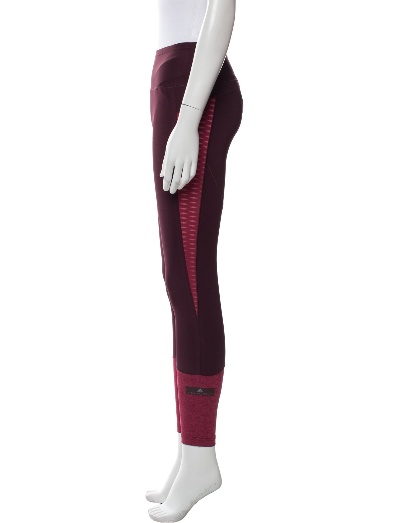 Stella McCartney for adidas Colorblock Pattern Skinny Leg Pants