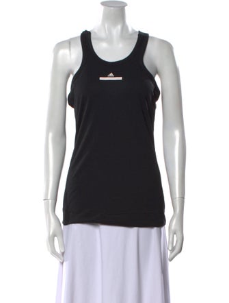 Stella McCartney for adidas Graphic Print Scoop Neck Top