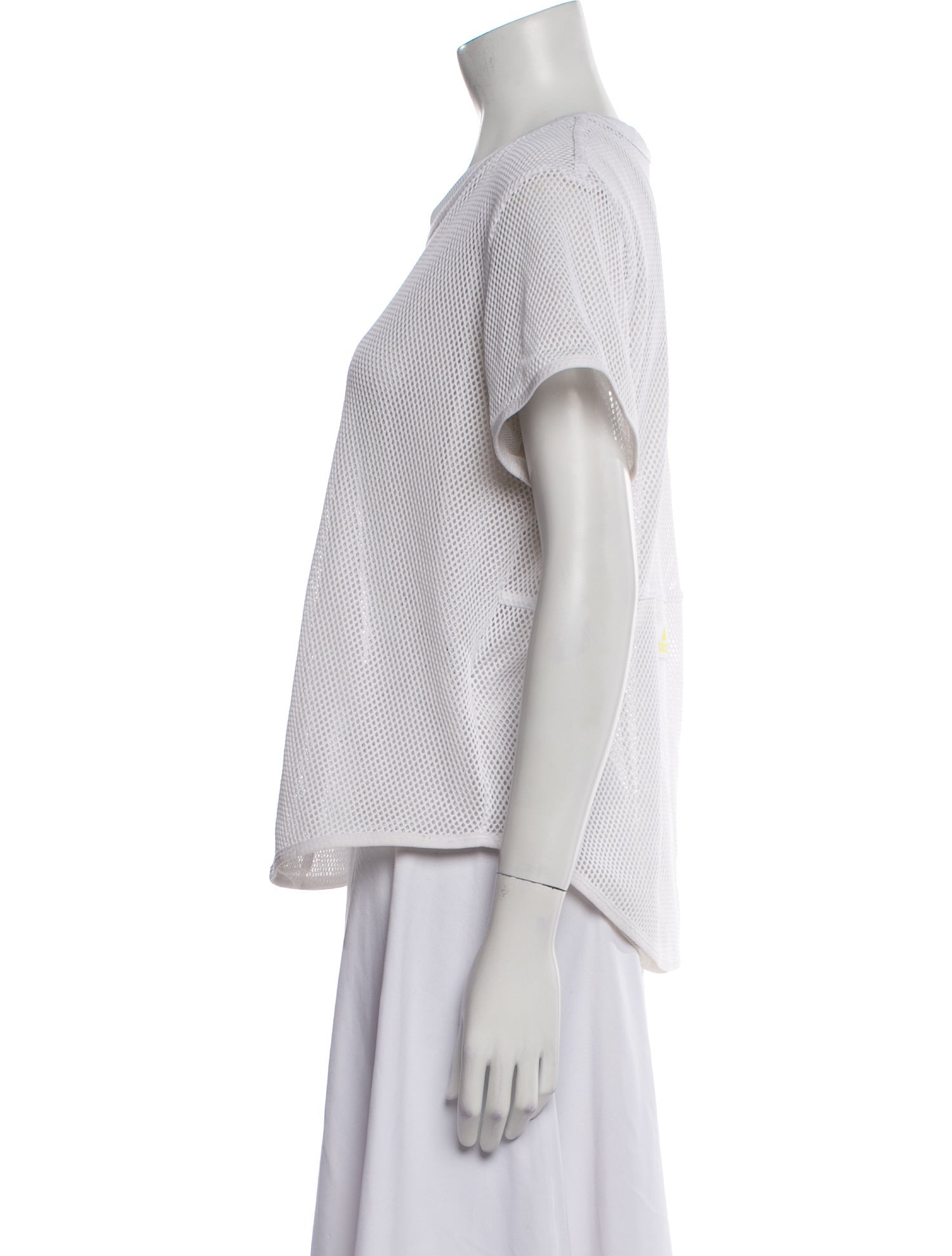 Stella McCartney for adidas Mesh Crew Neck T-Shirt