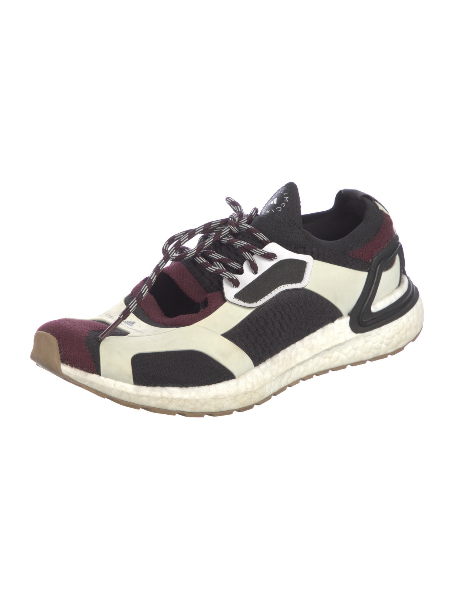 Stella McCartney for adidas Colorblock Pattern Cutout Accent Athletic Sneakers