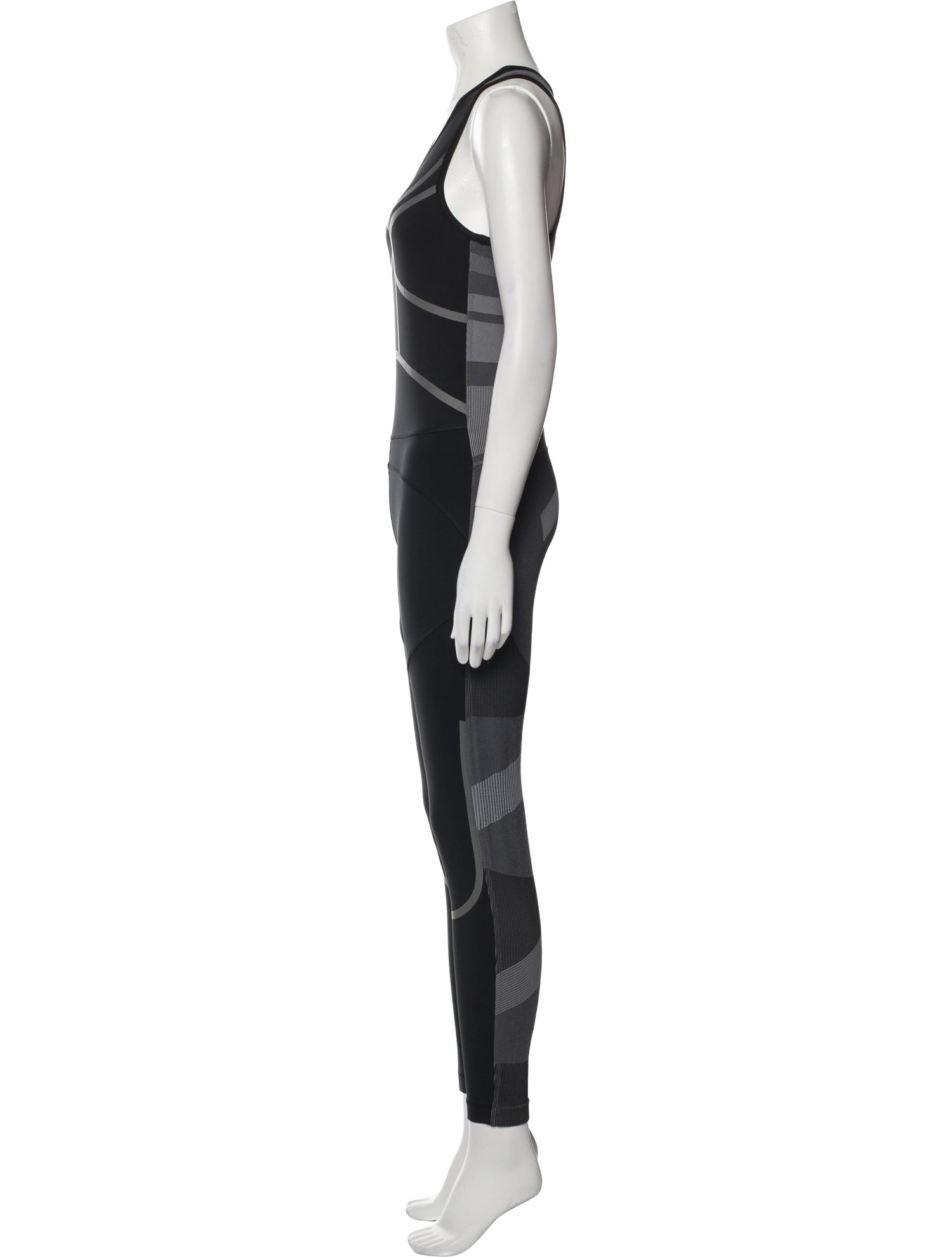 Stella McCartney for adidas Graphic Print Scoop Neck Jumpsuit