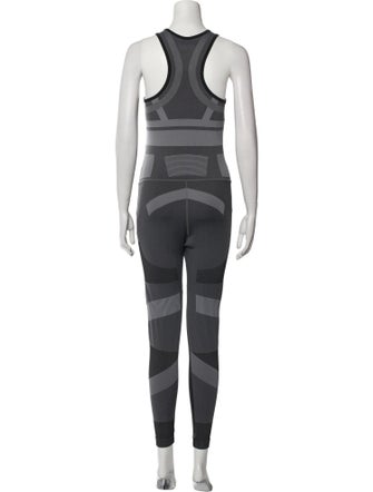 Stella McCartney for adidas Graphic Print Scoop Neck Jumpsuit