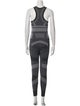Stella McCartney for adidas Graphic Print Scoop Neck Jumpsuit
