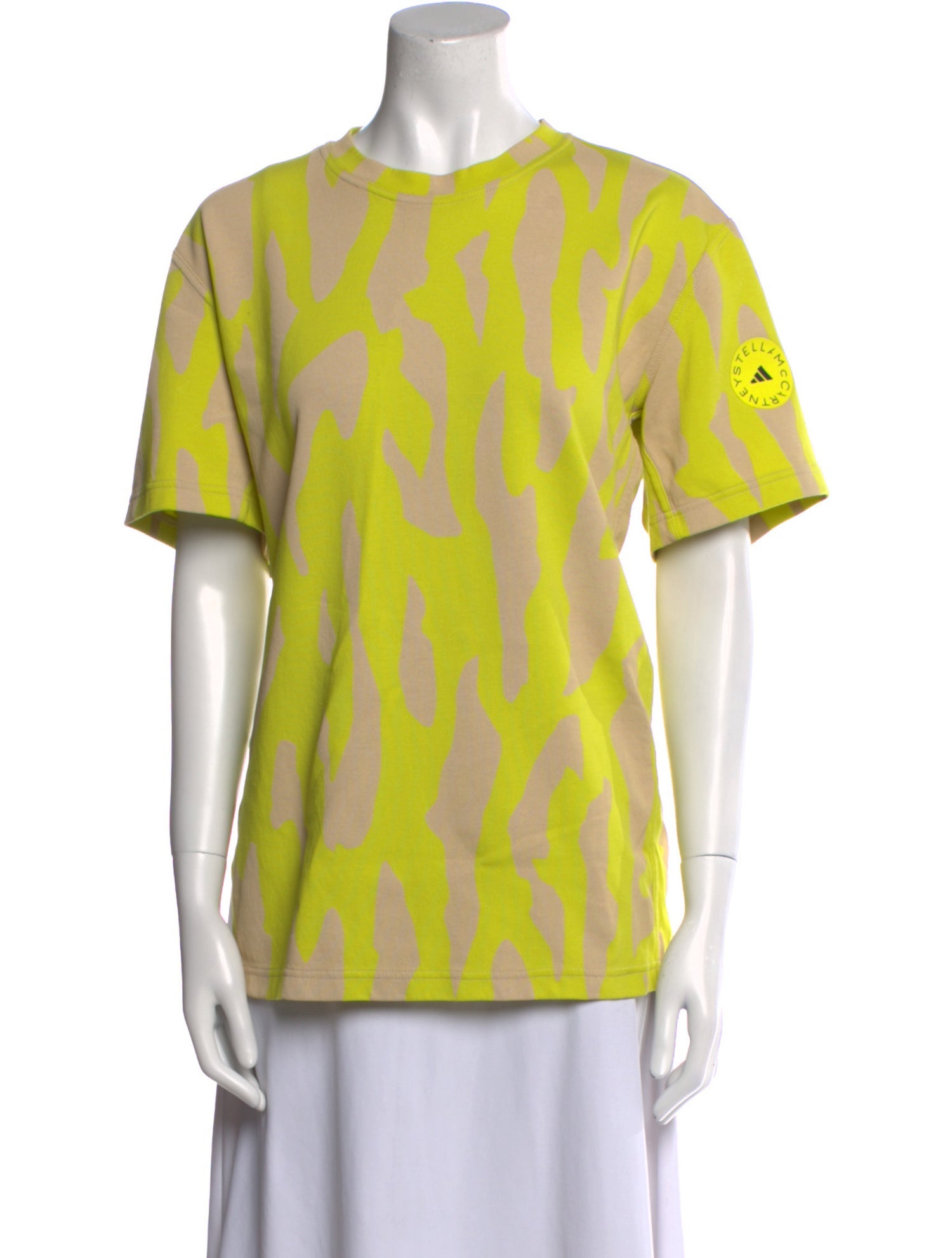 Stella McCartney for adidas Printed Crew Neck T-Shirt