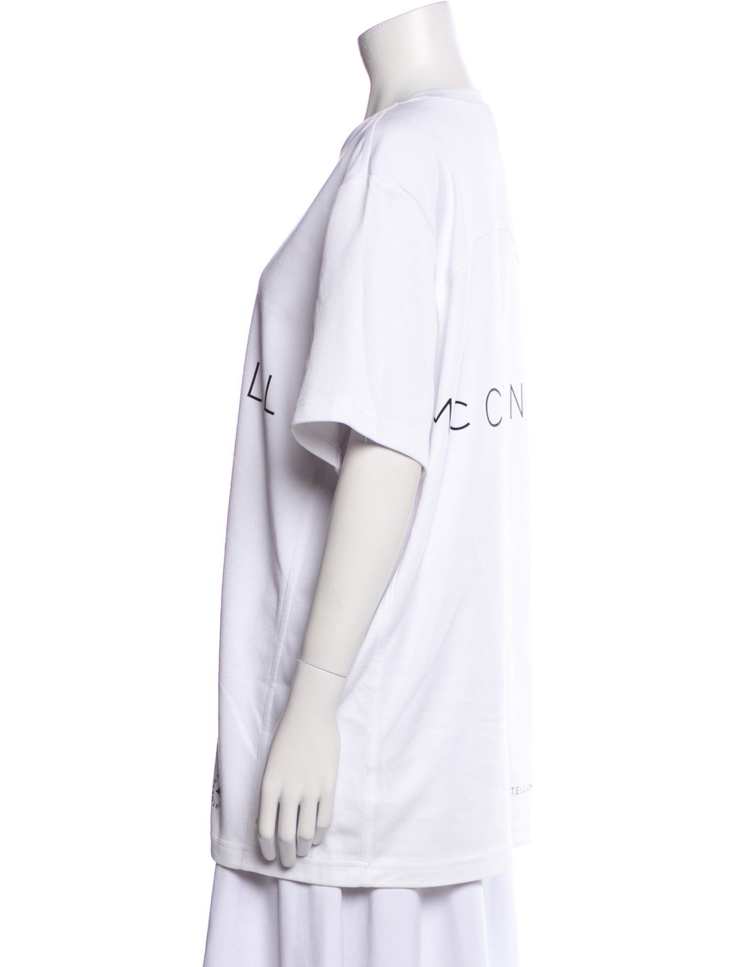 Stella McCartney for adidas Graphic Print Crew Neck T-Shirt