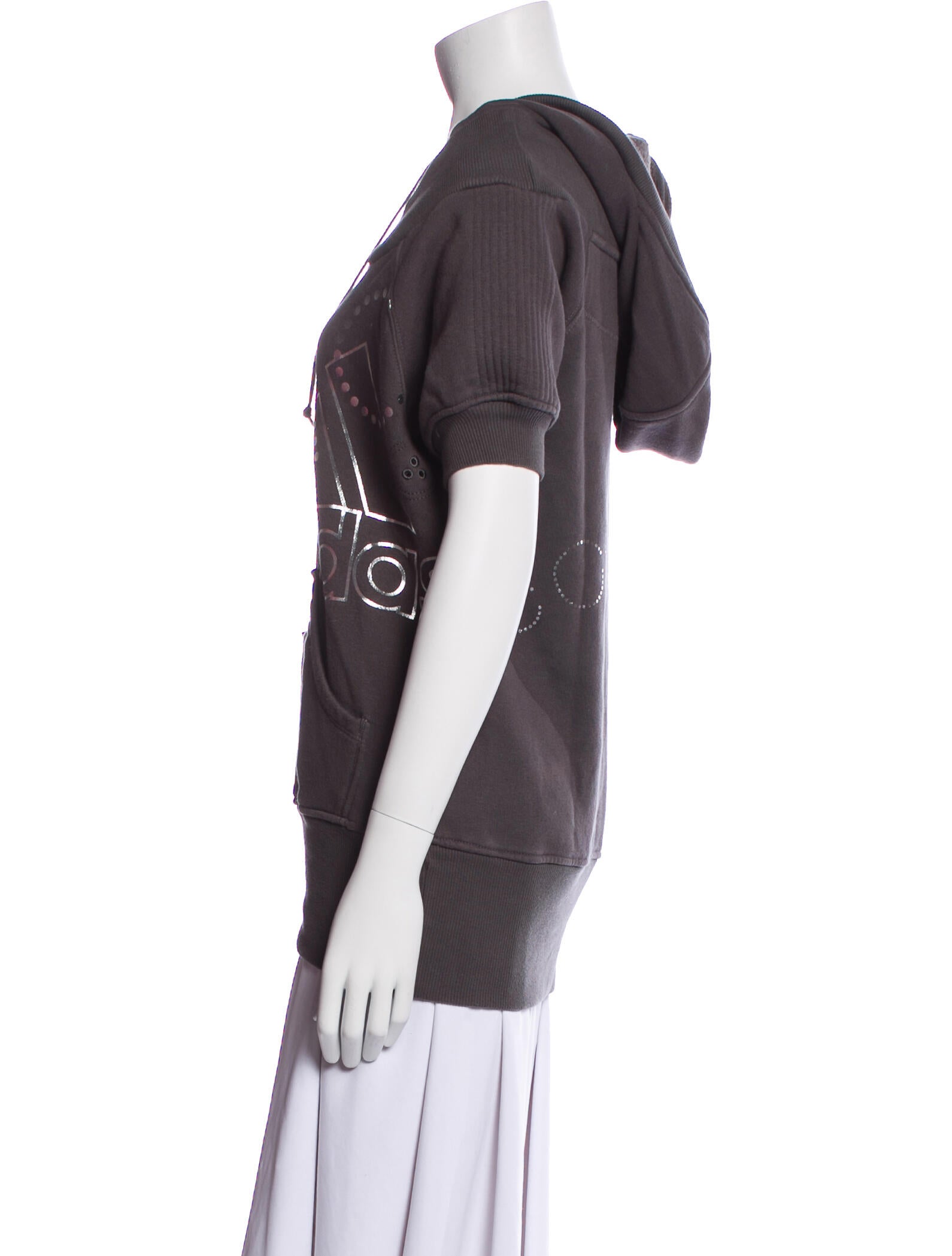 Stella McCartney for adidas Printed Cowl Neck Sweatshirt