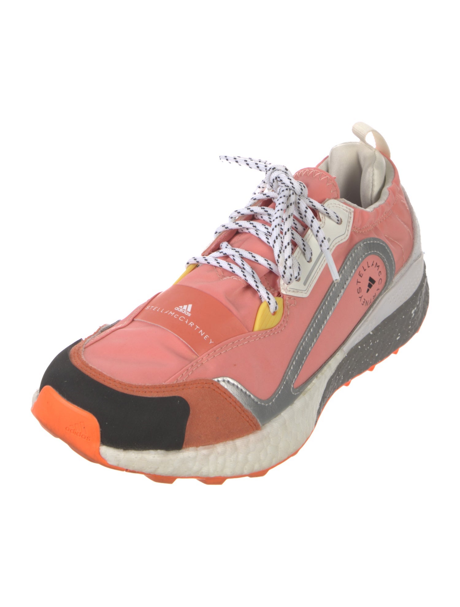 Stella McCartney for adidas Nylon Colorblock Pattern Sneakers