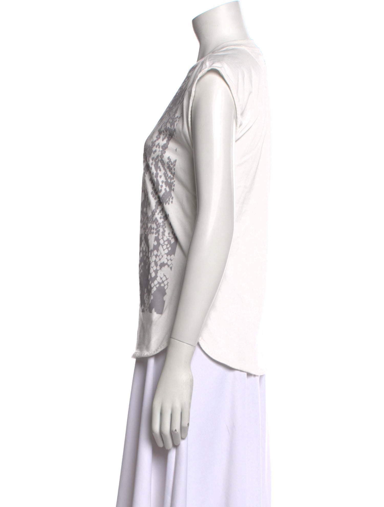 Stella McCartney for adidas Graphic Print Crew Neck Top