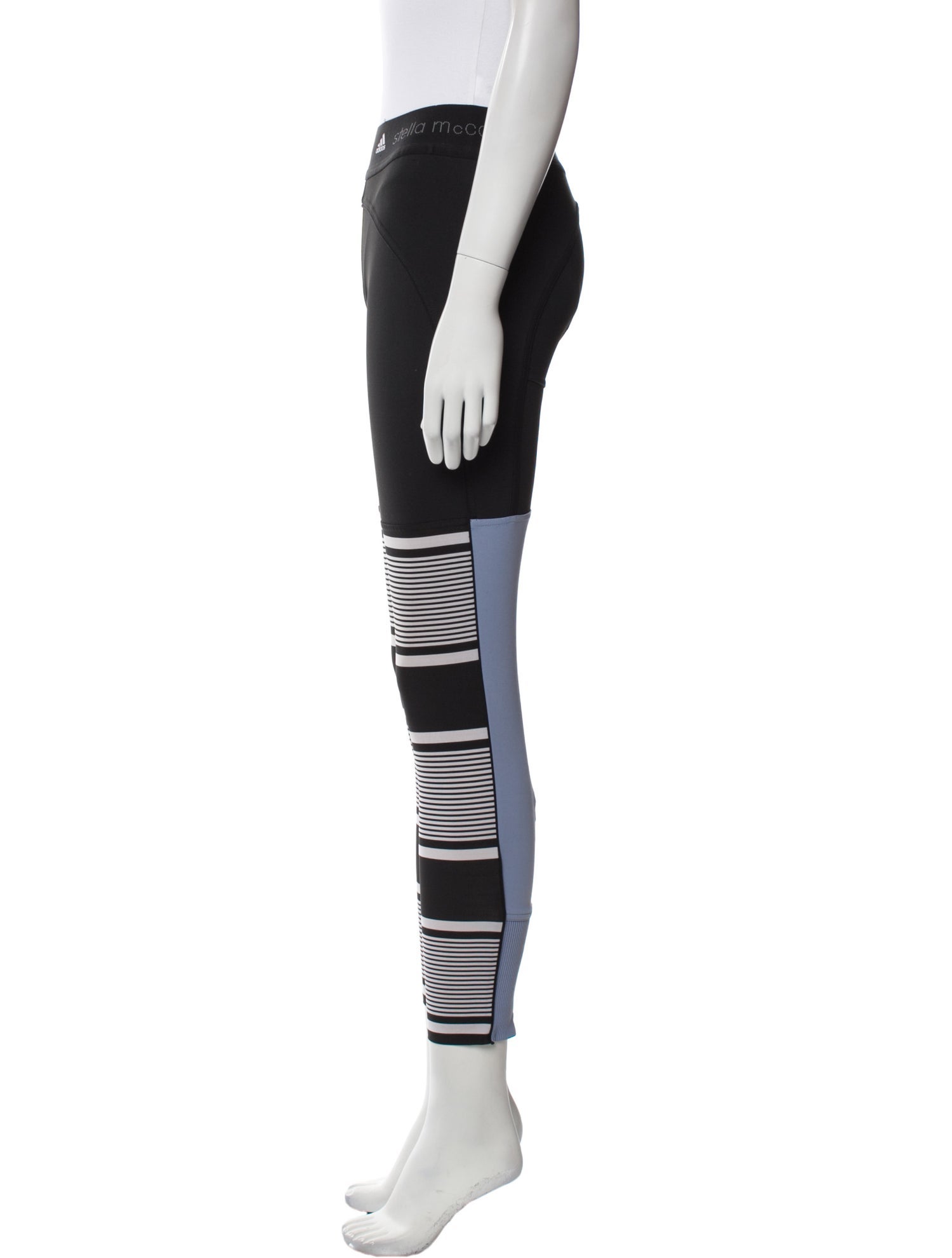 Stella McCartney for adidas Striped Skinny Leg Pants