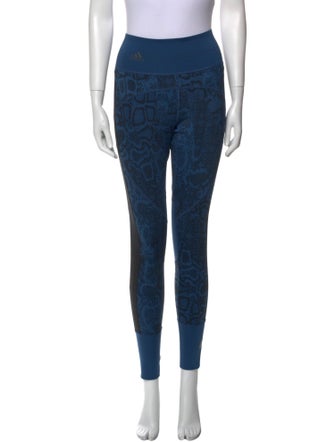 Stella McCartney for adidas Animal Print Skinny Leg Pants