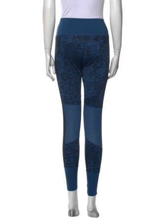 Stella McCartney for adidas Animal Print Skinny Leg Pants