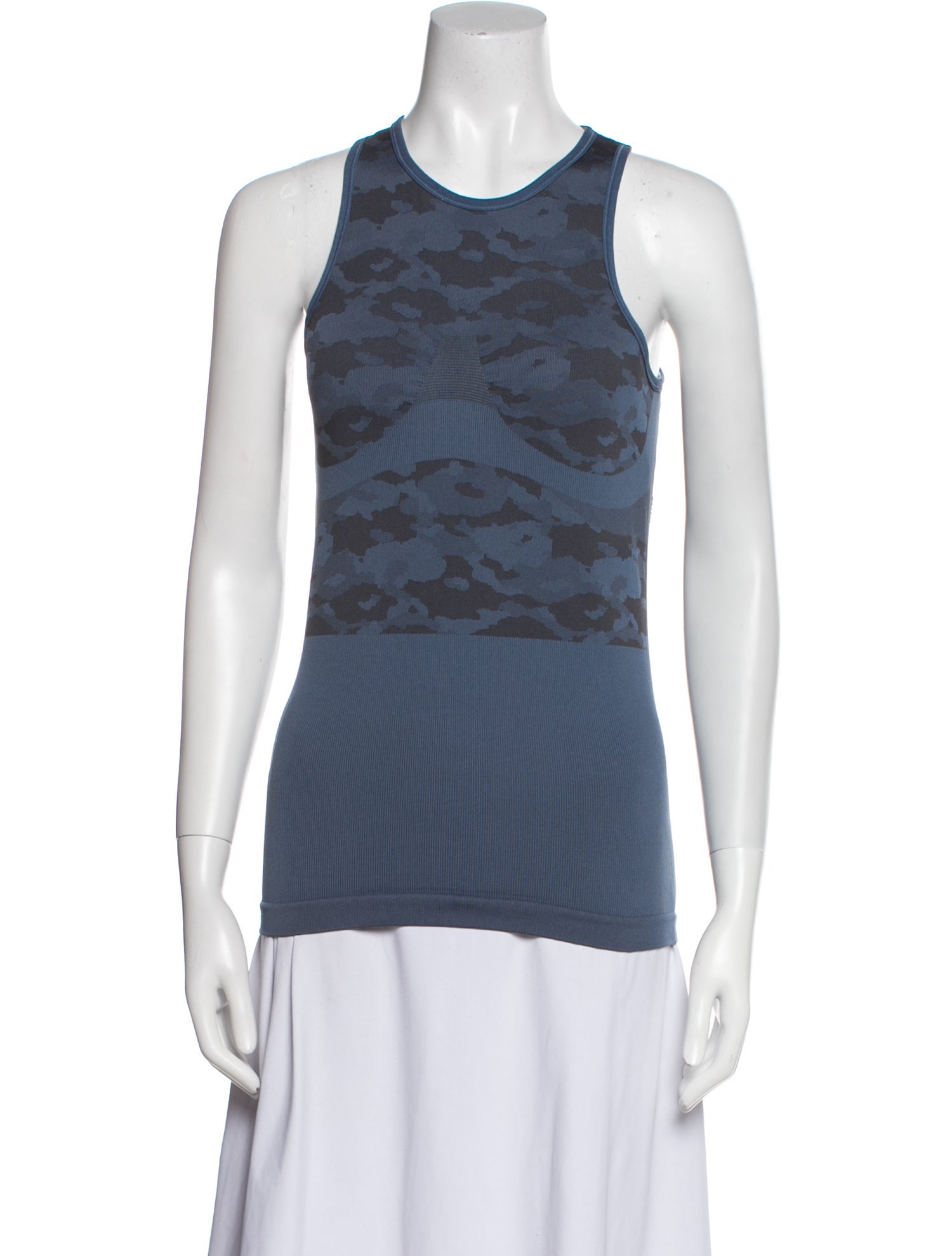 Stella McCartney for adidas Printed Scoop Neck Top