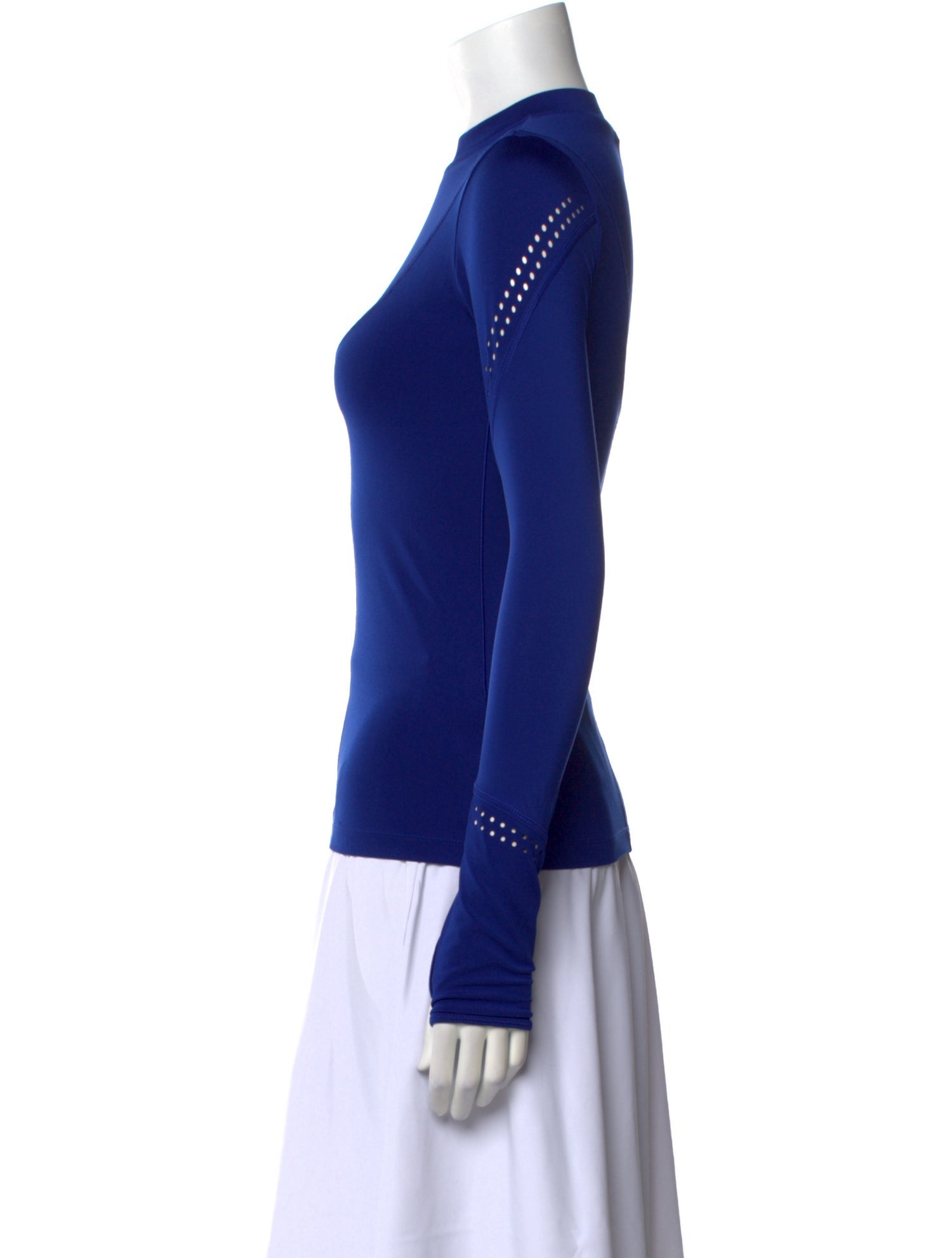 Stella McCartney for adidas Mock Neck Long Sleeve Top
