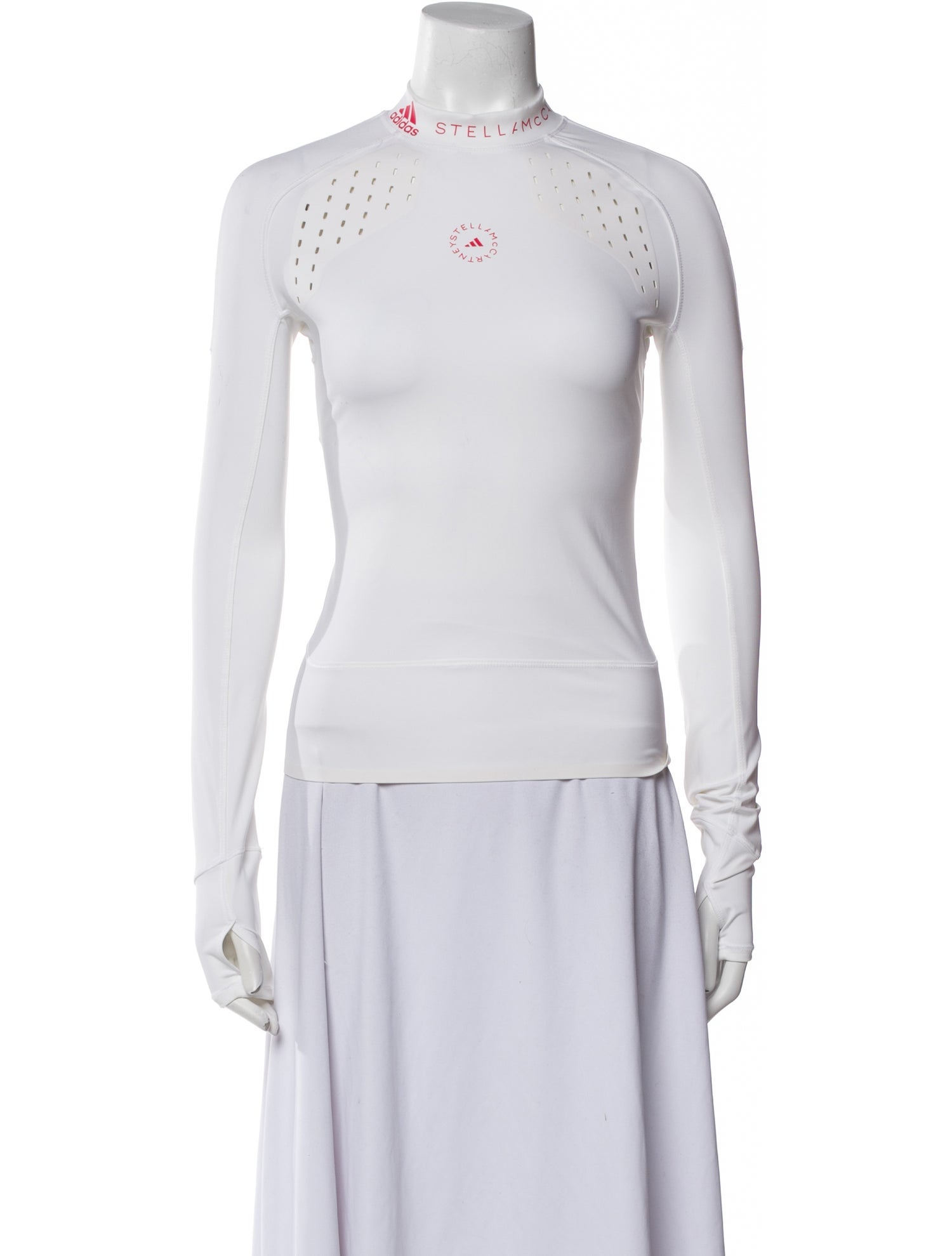 Stella McCartney for adidas Mock Neck Sleeveless Top