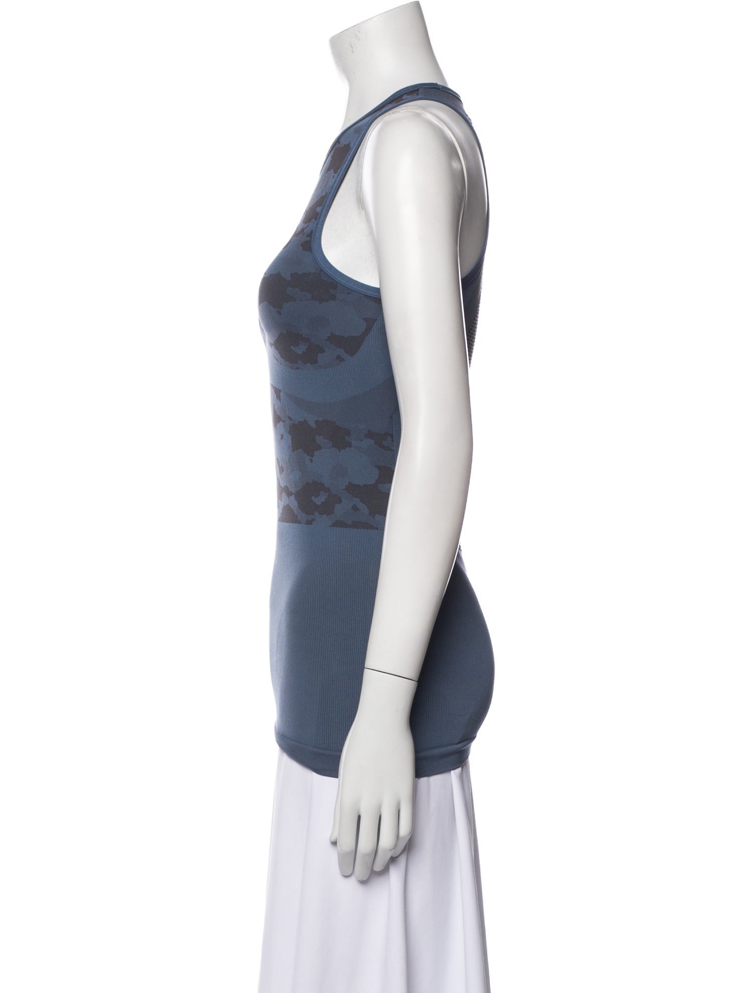 Stella McCartney for adidas Printed Scoop Neck Top