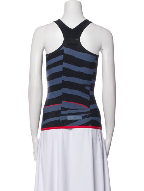 Stella McCartney for adidas Striped V-Neck Top