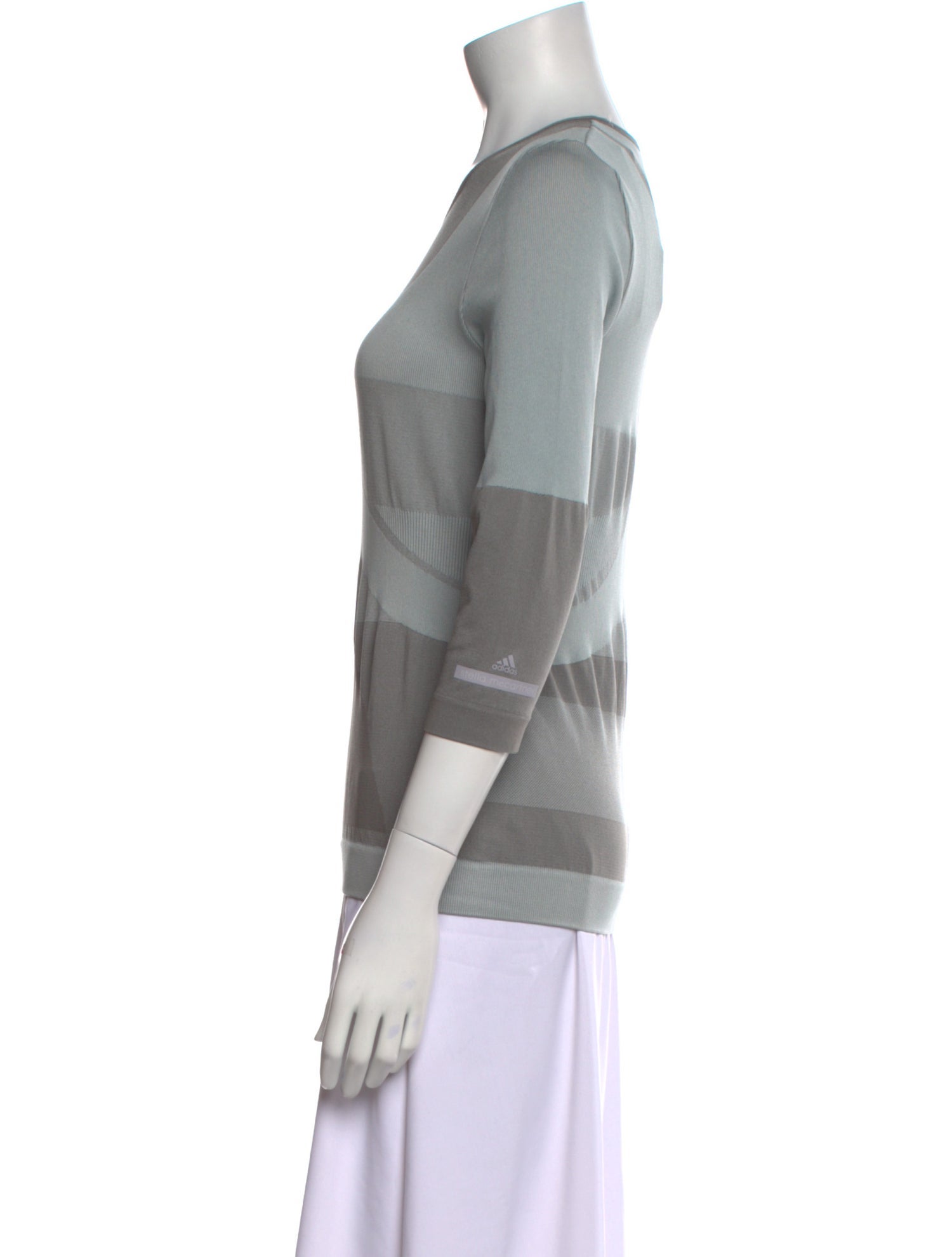 Stella McCartney for adidas Scoop Neck Three-Quarter Sleeve Sweatshirt w/ Tags