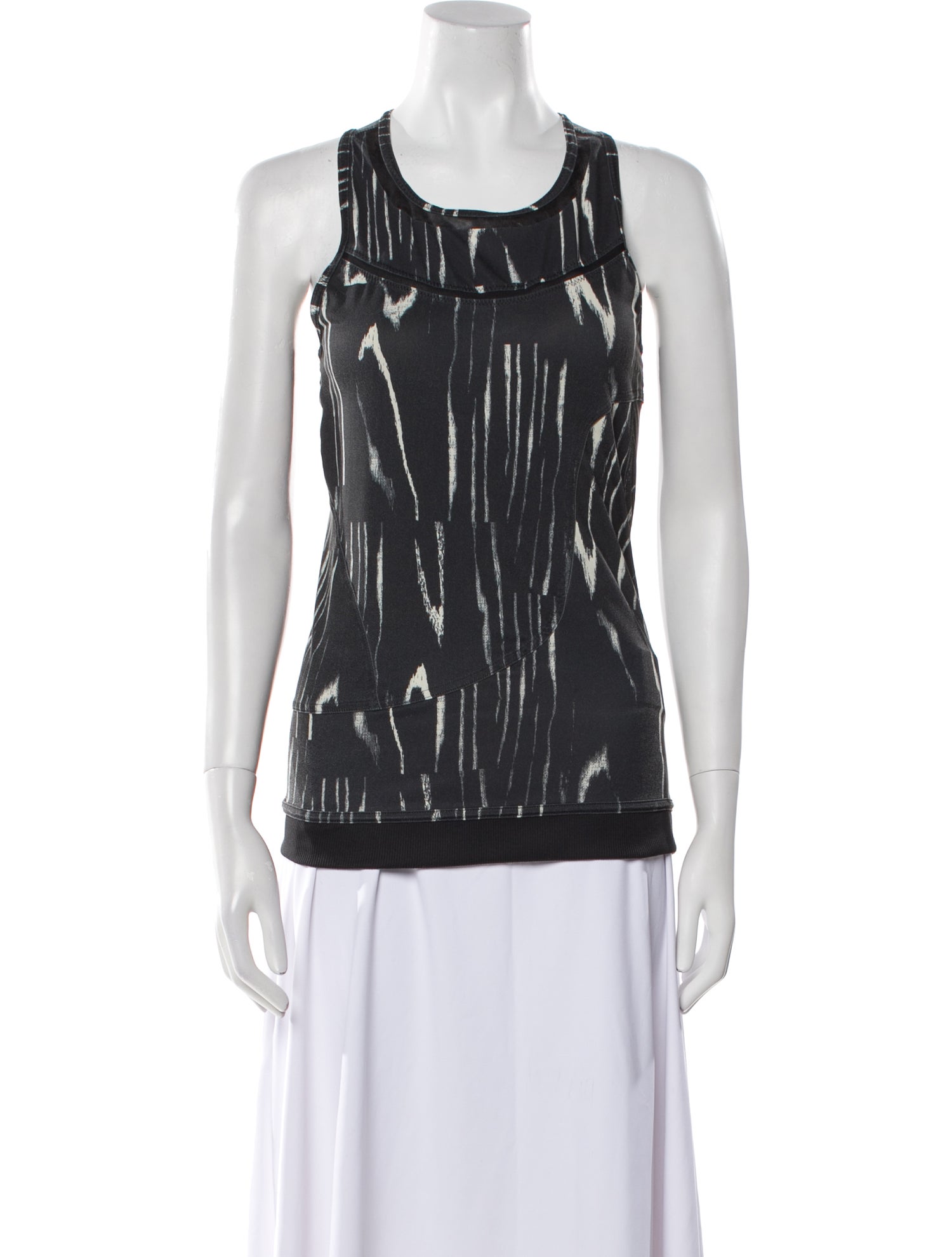 Stella McCartney for adidas Printed Scoop Neck Top