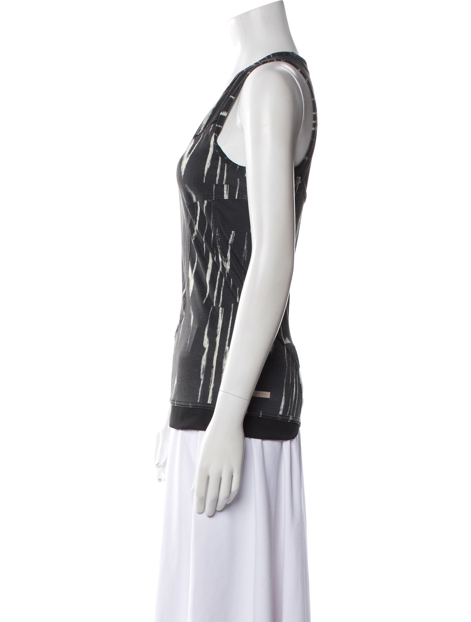 Stella McCartney for adidas Printed Scoop Neck Top