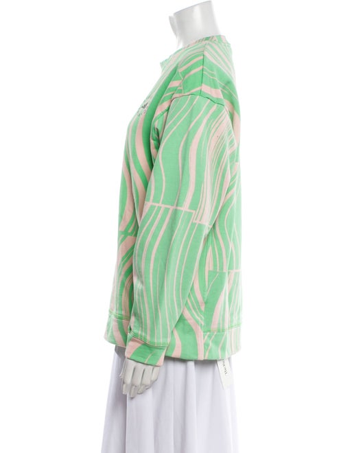 Stella McCartney for adidas Striped Crew Neck Sweatshirt