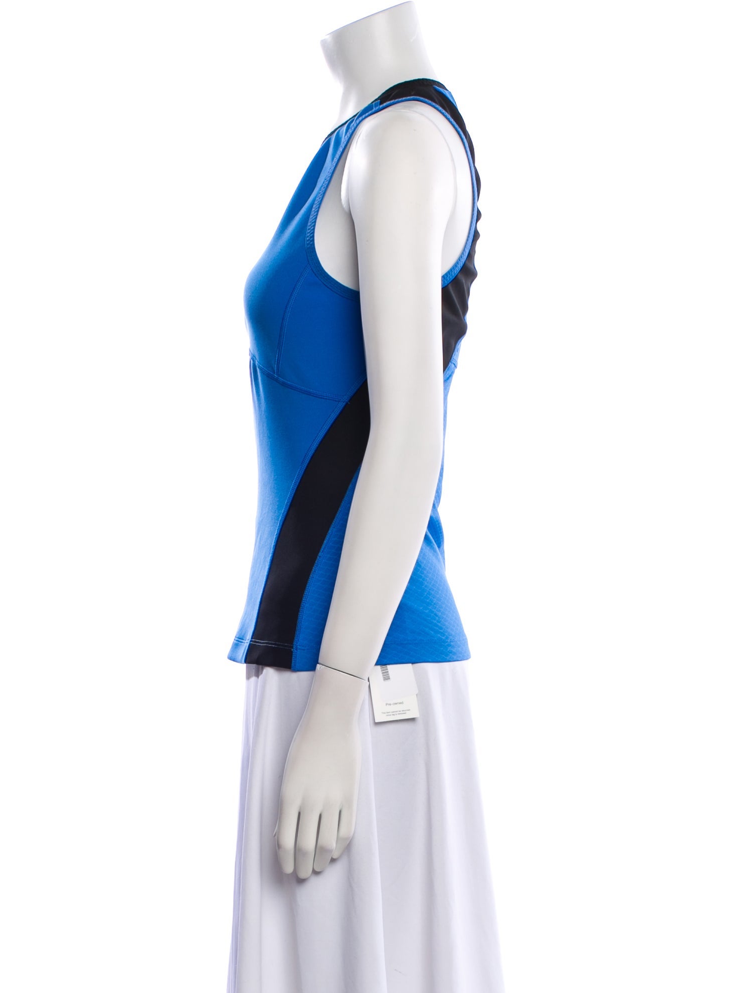 Stella McCartney for adidas Colorblock Pattern Crew Neck Top